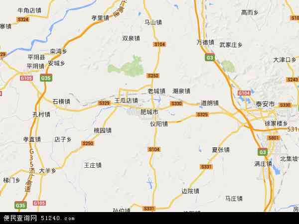 肥城地图最新版，探索城市的全新面貌之旅