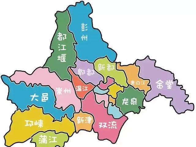 小红书推荐，成都市最新全图地图，一网打尽成都精彩瞬间！