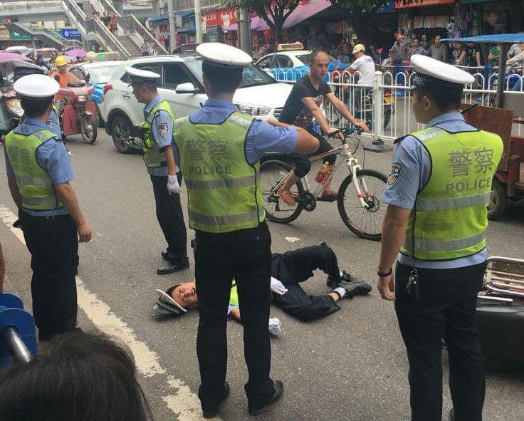 交警被撞飞事件最新消息更新