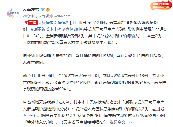 云南新冠肺炎最新确诊动态，展现变化中的力量与希望之光